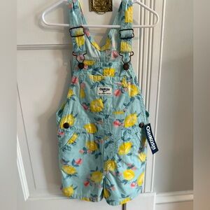OshKosh B'gosh Kids Lemon Print Overalls
